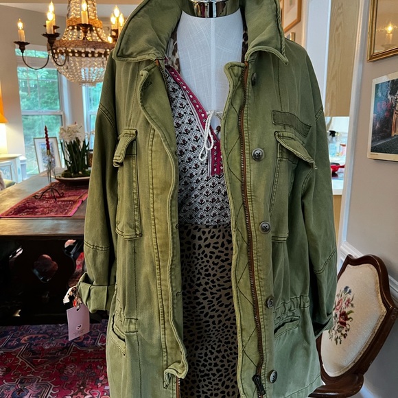 Reworked Free People Seize The Day Boho Jacket - Picture 8 of 14